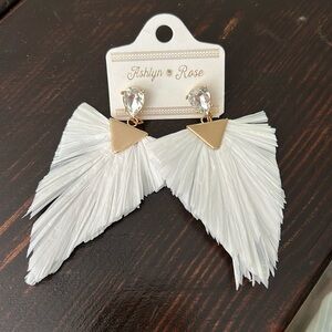 Super cute country concert earrings brand new!